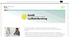 Desktop Screenshot of kombi-laufbahnberatung.de