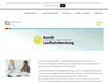 Tablet Screenshot of kombi-laufbahnberatung.de
